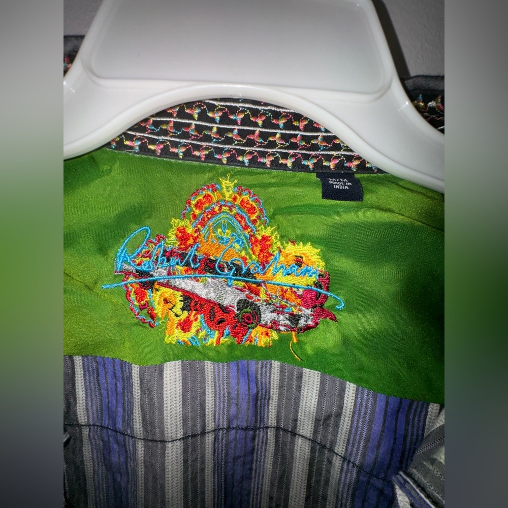 Men’s Robert Graham Patterned Button Down - image 2